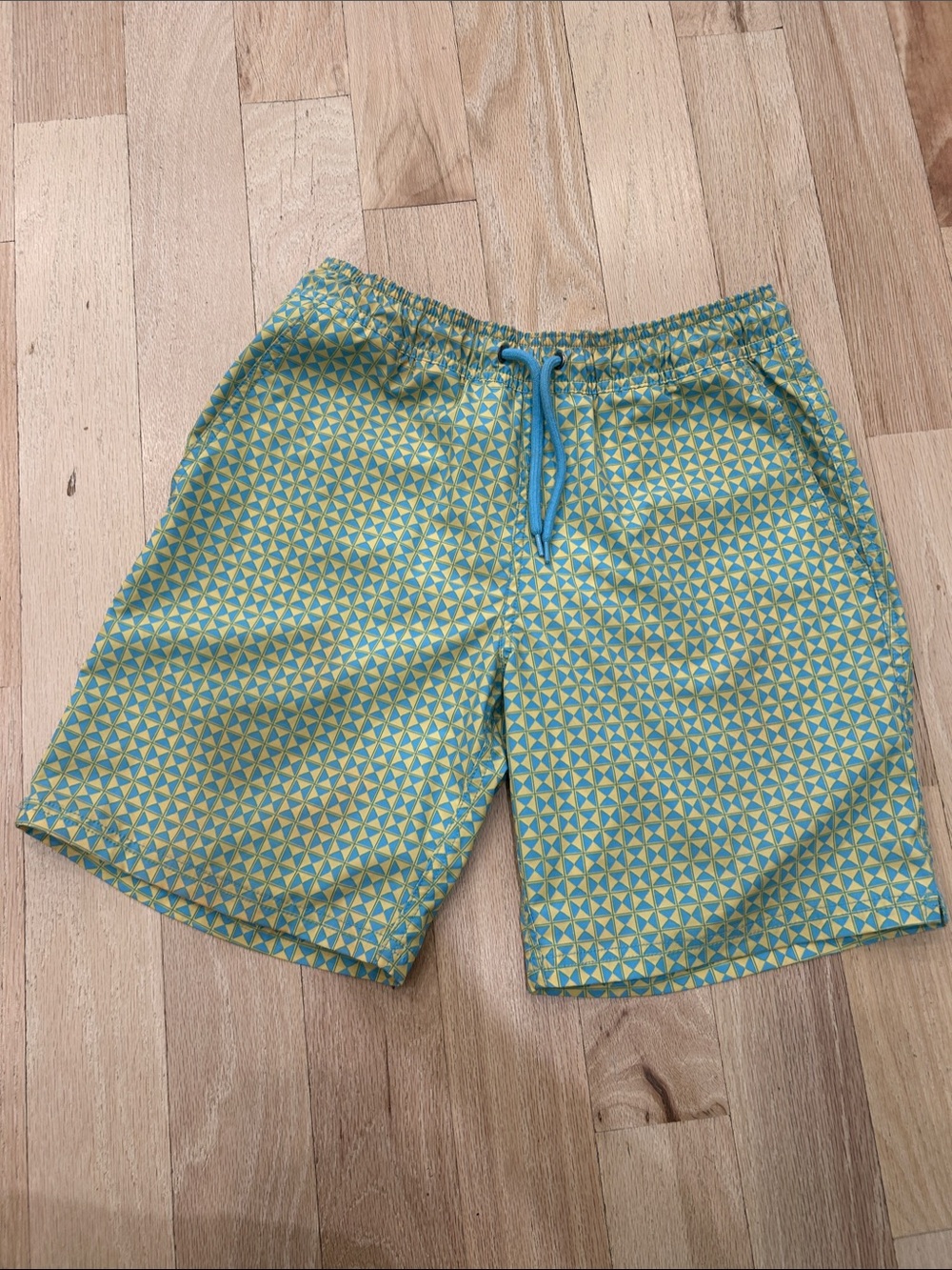 J.Crew Factory Men’s Geometric Print Swim Trunks Size Small
